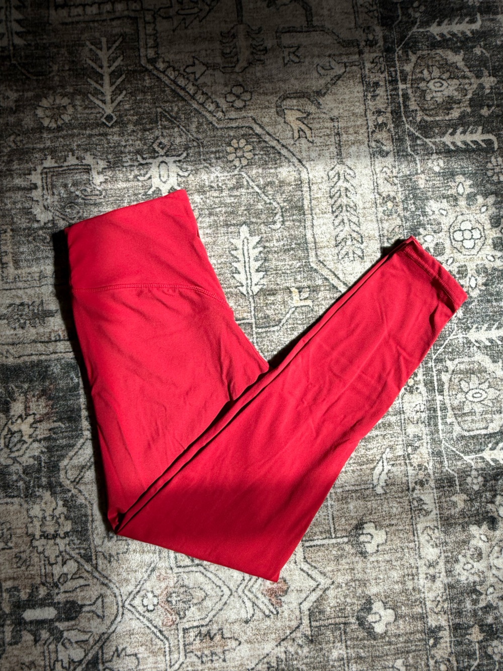 Vitality Cloud Leggings - Size L - NWOT - Red